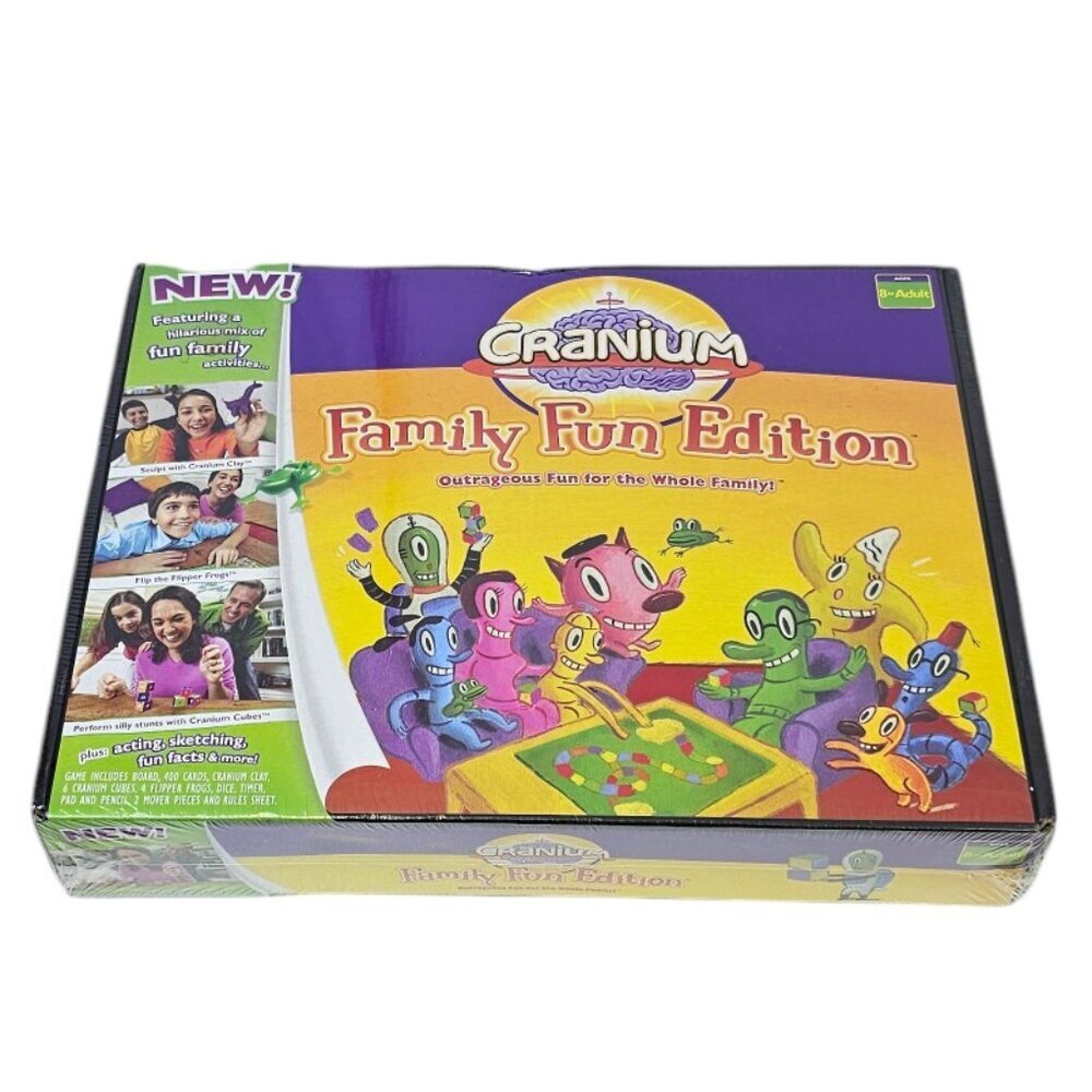 Cranium Vintage Family Fun Edition, Family Game, Board Game, 2005, New Sealed